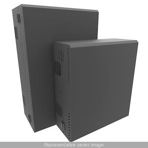 Rack Cabinet,Black,16 ga.,Wall Mount,19 in. Wd Mount,11 in. Dp,31 in ...