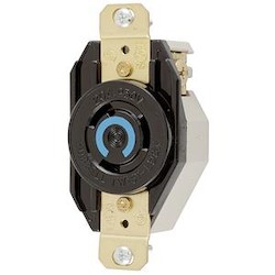 LKG RCPT, 20A 250V, L6-20R    BK