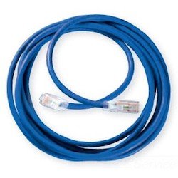 CBL ASSY MOD 24-4PR STRANDED  CAT6 IP5 T568A/B 40FT MC6 GT3 YELLOW CLARITY