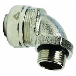 M25 NICKEL PLATED BRASS COMPACT ISO 90 FITTING