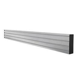 SYSTEM X - HORIZONTAL         MOUNTING BAR - 0.7M - SILVER