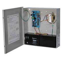 Access Control Power Supply Charger, 2 PTC Class 2 Outputs, 12/24VDC @ 1.75A, 115VAC, BC300 Enclosure