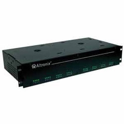 CCTV Power Supply, 32 Fused Outputs, 24/28VAC @ 25A, 115VAC, 2U