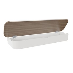 STORAGE SHELF ACCESSORY WHT
