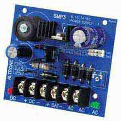 Power Supply Charger, Single Output, 6/12/24VDC @ 2.5A, 24/28VAC, Board