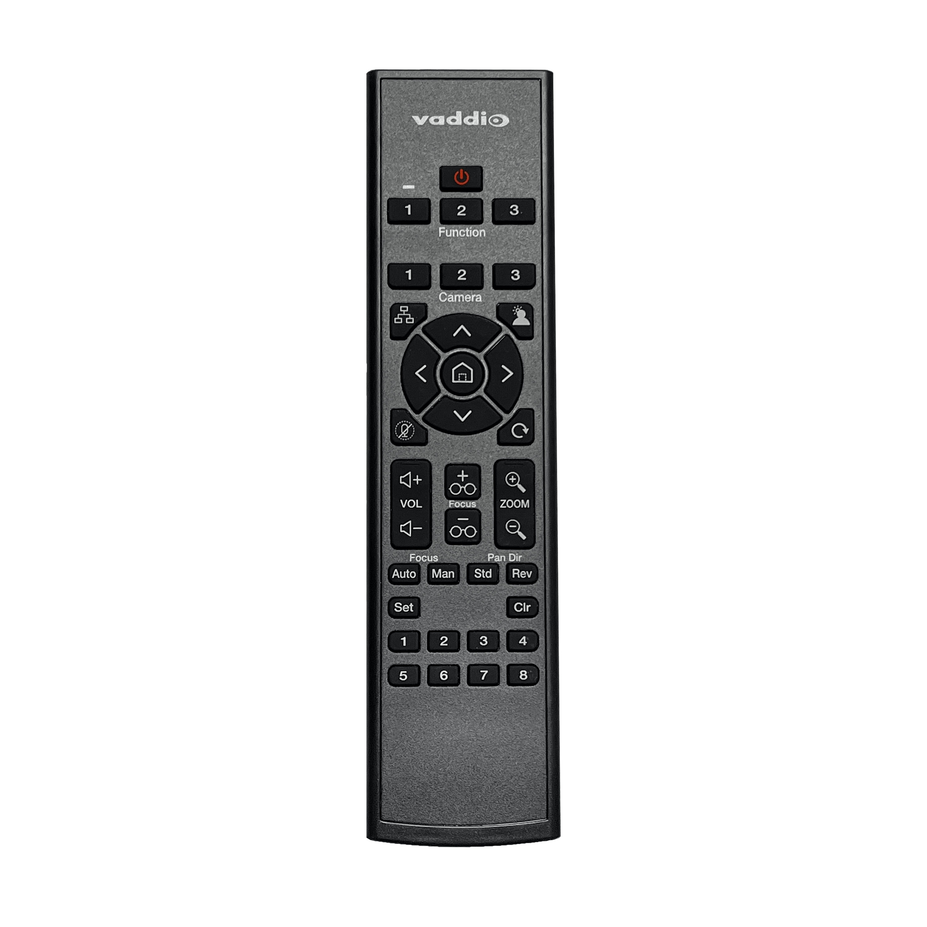 IR Remote Master, Depth 1 in., Height 6.6 in., TAA Compliant, Black