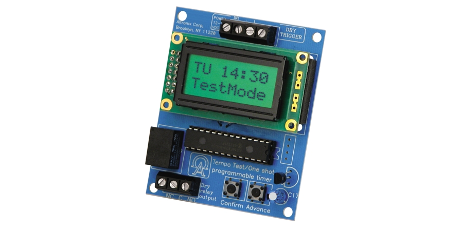 Universal 2-Stage Timer, LxWxH: 2-1/2 x 3 x 1-1/2 in.