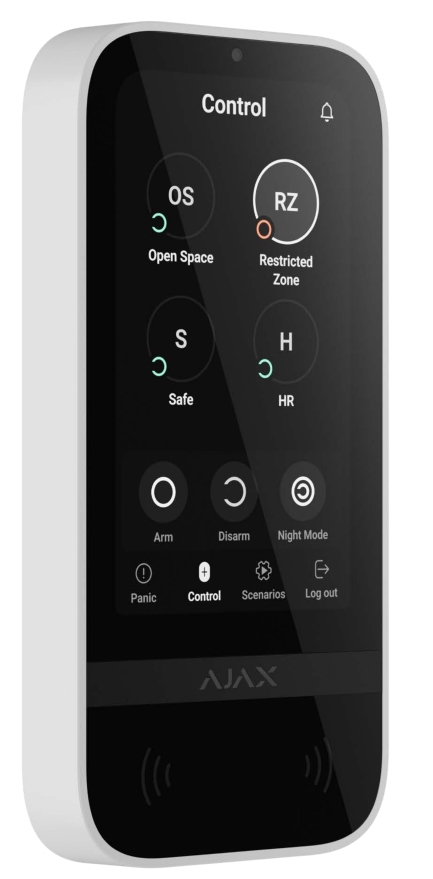 Wireless Touchscreen Keypad, Display Screen: 5 in. IPS, 480 x 854 ...
