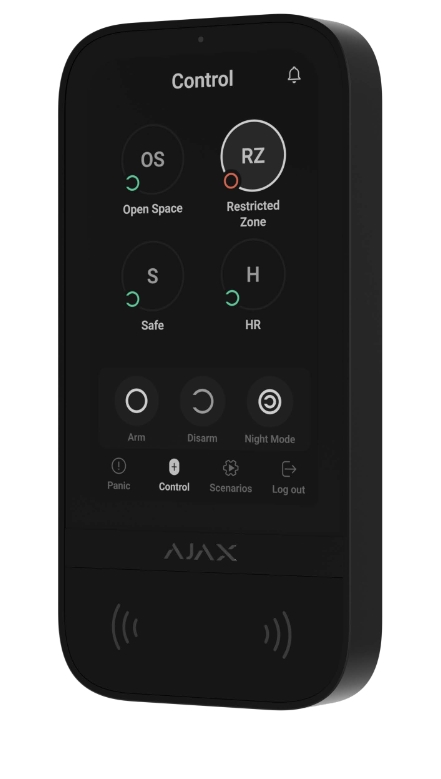Wireless Touchscreen Keypad, Display Screen: 5 in. IPS, 480 x 854 ...