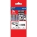 Brother TZeS221 Black on White 9 mm Tape with Extra Strength Adhesive, 8 m