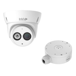 4 MP IP OUTDOOR TURRET,       2.8MM, IR, WDR, 12VDC/POE,    INCLUDES JUNCTION