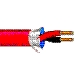 Multi-Conductor Cable, 2 Conductors, 14 AWG, Solid, Bare Copper, PVC Insulation, PVC Jacket