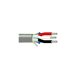 Multi-Conductor Cable, 3 Conductors, 20 AWG, 7x28 Strands, Tinned Copper, PE Insulation, PVC Jacket