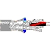 Multi-Conductor - Low Capacitance Computer Cable for EIA RS-232/422 & Digital 4 FS PR 24 AWG FHDPE SH PVC Chrome