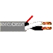 Multi-Conductor - Commercial Audio Systems - 2 Conductors Cabled 2 12 AWG PP FRPVC Gray