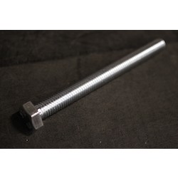 M8 X 90 8.8 HEX HD SET        ZINC/CLEAR CR3 ISO4017/DIN933