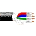 Coax - RG-6/U Type 4 18 AWG PE SH PVC FRTPE Black, Matte