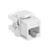 GigaMax 5e+ QuickPort Connector, Category 5e, White