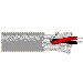 Multi-Conductor - Audio, Control and Instrumentation Cable 25 FS PR 24 AWG PE PVC Chrome
