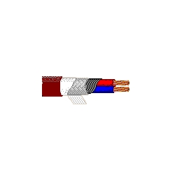Multi-Conductor - Two-Conductor, Low-Impedance Cables 2 24 AWG EPDM BRD EPDM Brown