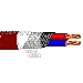 Multi-Conductor - Two-Conductor, Low-Impedance Cables 2 24 AWG EPDM BRD EPDM Brown
