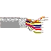 Multi-Conductor - Computer Cable for EIA RS-232 Applications 23 Conductor IEEE 488 Cable Gray