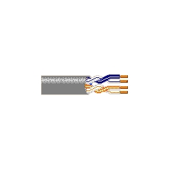 Multi-Conductor - Category 3 Nonbonded-Pair Cable 2-Pair U/UTP CMR Box Gray