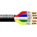 Coax - RG-59/U 5 20 AWG PE/GIFHDPE SH FRPVC PVC Black, Matte