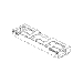 FiberExpress Cable Management Accessory, 1U, Black.