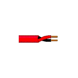 Multi-Conductor Cable, 2 Conductors, 14 AWG, Solid, Bare Copper, PVC Insulation, PVC Jacket