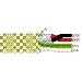 Multi-Conductor - Special Audio, Communication and Instrumentation Cable 1 SHPR 20 AWG,2 18 AWG FRPE PVC Beige, Light
