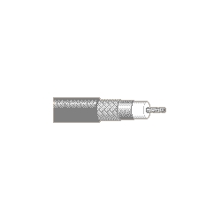 Coax - Coaxial Cable - Thinnet 10Base2 Ethernet RG-58 Type Coax Gray, Light Dec