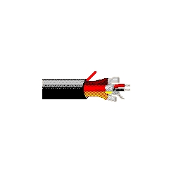 Multi-Conductor - Flexible, Low-Capacitance Cable 12-Pair 22 AWG FHDPE FS PVC PVC Black, Matte