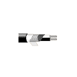 Multi-Conductor - Two-Conductor, Low-Impedance Cable 2 24 AWG EPDM Shield EPDM Black
