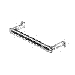 CAT6+ KeyConnect Patch Panel, 24-port, 1U, Black
