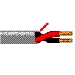 Multi-Conductor - Commercial Audio Systems - 2 Conductors Cabled 2 18 AWG PP FRPVC Gray