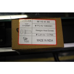 M10 X 30 A4/80 S/ST HEX HD SETDIN933