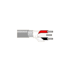 Multi-Conductor Cable, 3 Conductors, 30 AWG, 7x38 Strands, Tinned Copper, PP Insulation, PVC Jacket