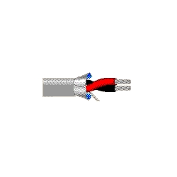 Multi-Conductor - Single-Pair Cable 2 24 AWG PP FS FRPVC Black
