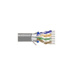 Multi-Conductor - Low Capacitance Computer Cable for EIA RS-232/422 9-Pair 24 AWG PER FS PVC Chrome