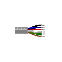 Multi-Conductor - Audio, Control, Communication and Instrumentation Cable 4 22 AWG 2 18 AWG PVC PVC Chrome