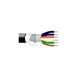 Multi-Conductor - Microphone/Musical Instrument Cable 7 20 AWG EPDM BRD EPDM Black