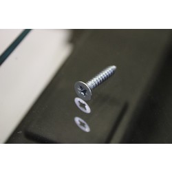 NO.10 X 1 STL PZ CSK S/TAPPER TYPE AB Z/C DIN7982