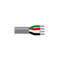 Multi-Conductor Cable, 4 Conductors, 16 AWG, 19x29 Strands, Tinned Copper, PVC Insulation, PVC Jacket