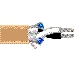 Multi-Conductor - Audio, Control and Instrumentation Cable 2 22 AWG PVC Shield FRPVC Beige, Pale Fawn