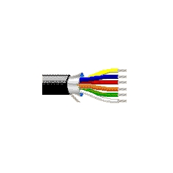 Multi-Conductor - Computers, Instrumentation & Medical Elec Interconnect Cable 6 26 AWG PVC FS PVC Black