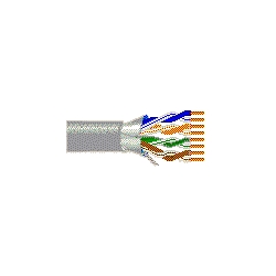 Multi-Conductor - Category 5 Nonbonded-Pair ScTP Cable 4-pair F/UTP CMR Reel Gray, Dec