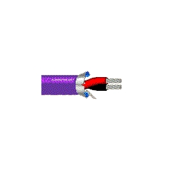Multi-Conductor - Single-Pair Cable 2 24 AWG NFFEP FS FLMRST VIO Z4B