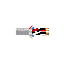Multi-Conductor - Commercial Applications 2-Pair 22 AWG PVC FS FRPVC Gray