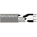 Multi-Pair Cable, 2 Pair, 22 AWG, 7x30 Strands, Tinned Copper, PE Insulation, PVC Jacket